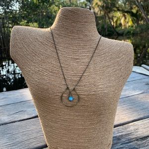 Labradorite and Mixed metals necklace